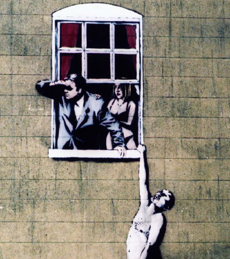 Banksy reflections