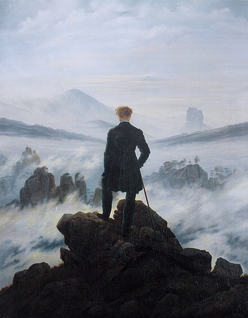 Walker on the sea of ​​clouds