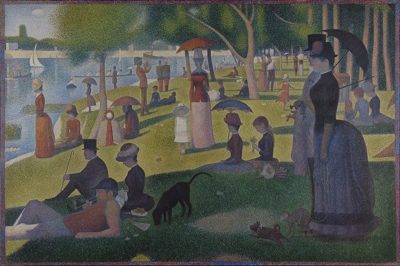 Sunday Afternoon by George Seurat