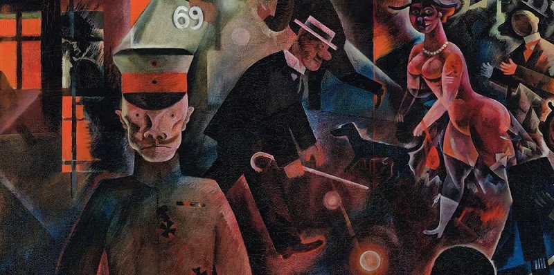 Gefährliche Straße, by George Grosz