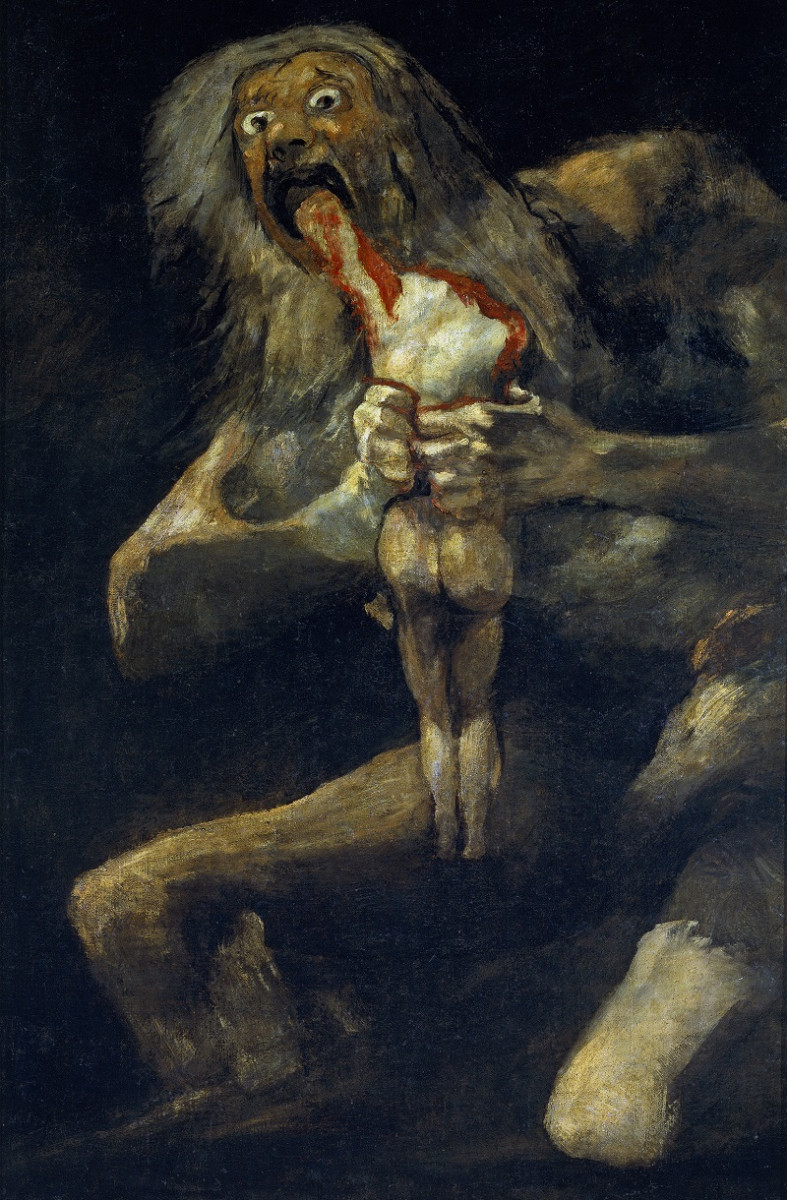 Saturn devouring his son