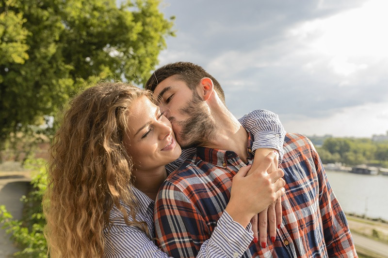 Healthy couple relationship