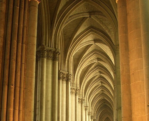 A ribbed vault