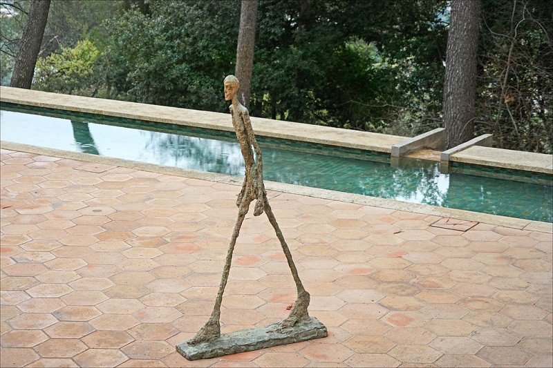 L'homme qui marche, by Alberto Giacometti