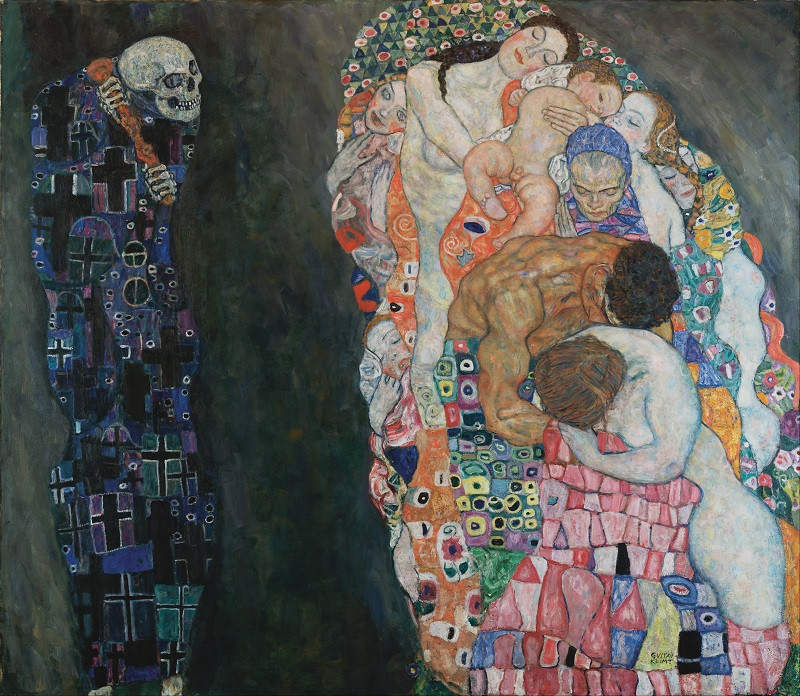 Death and life of Gustav Klimt