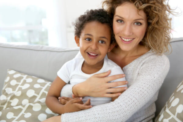 Positive effects of the single parent family