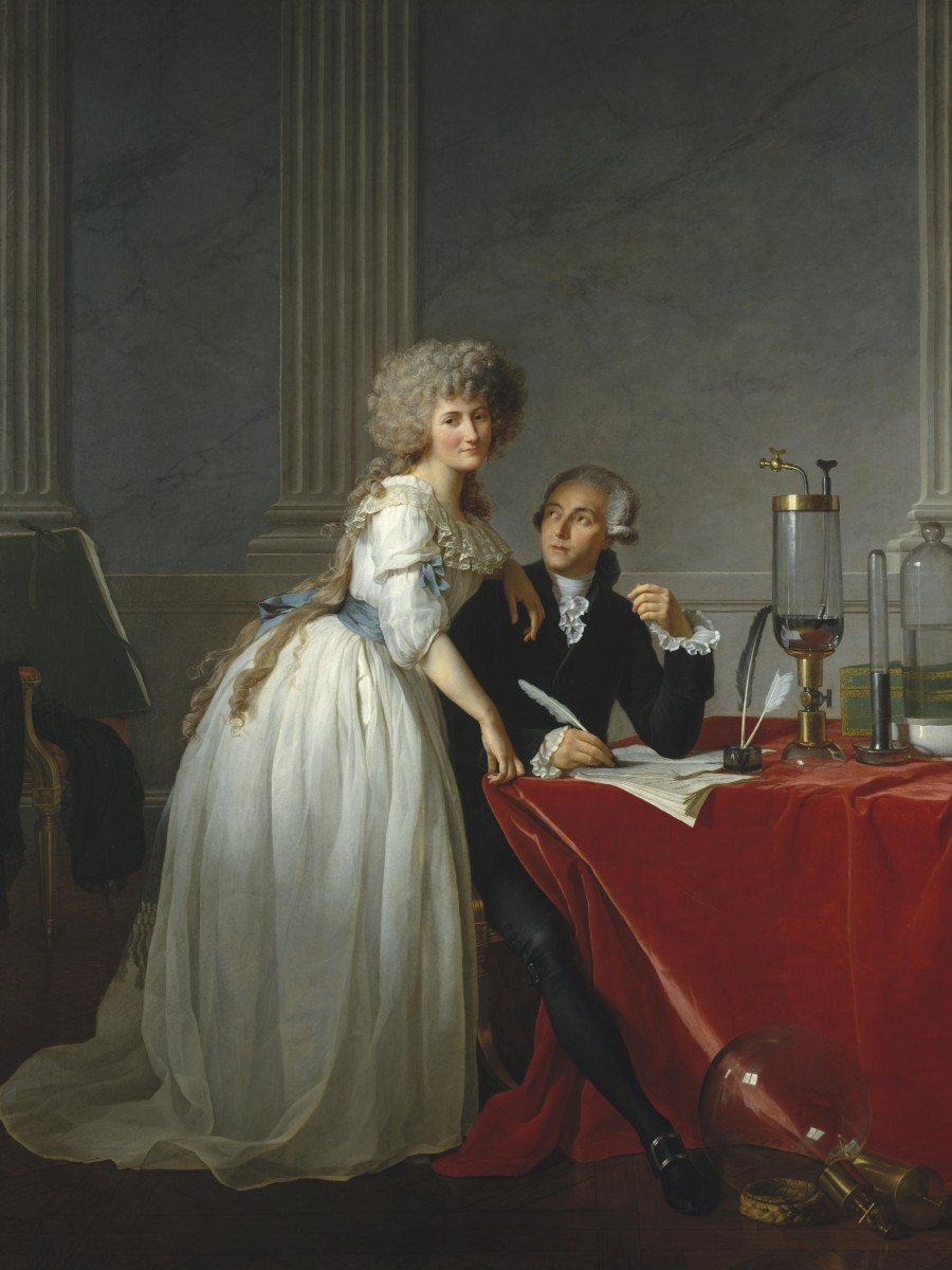 Marie-Anne and Antoine Lavoisier