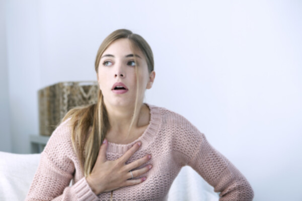 How to deal with chest pain due to anxiety?