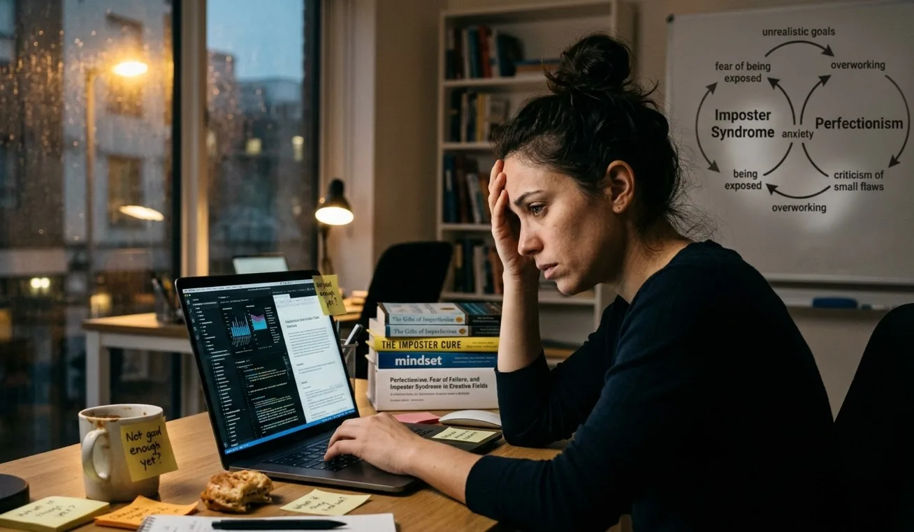 How Imposter Syndrome and Perfectionism Fuel Each Other