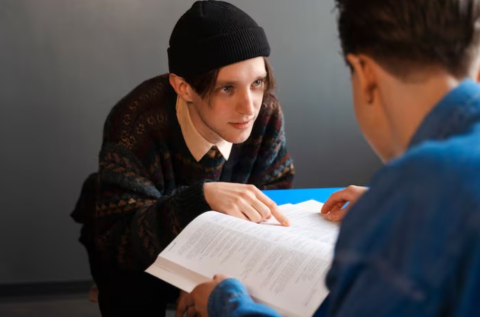 How do the victim and the guilt-tripper act?