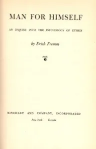 Man for Himself by Erich Fromm