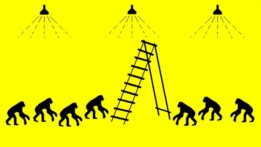 The Monkeys, Bananas and Ladder Experiment: Obeying Absurd Rules