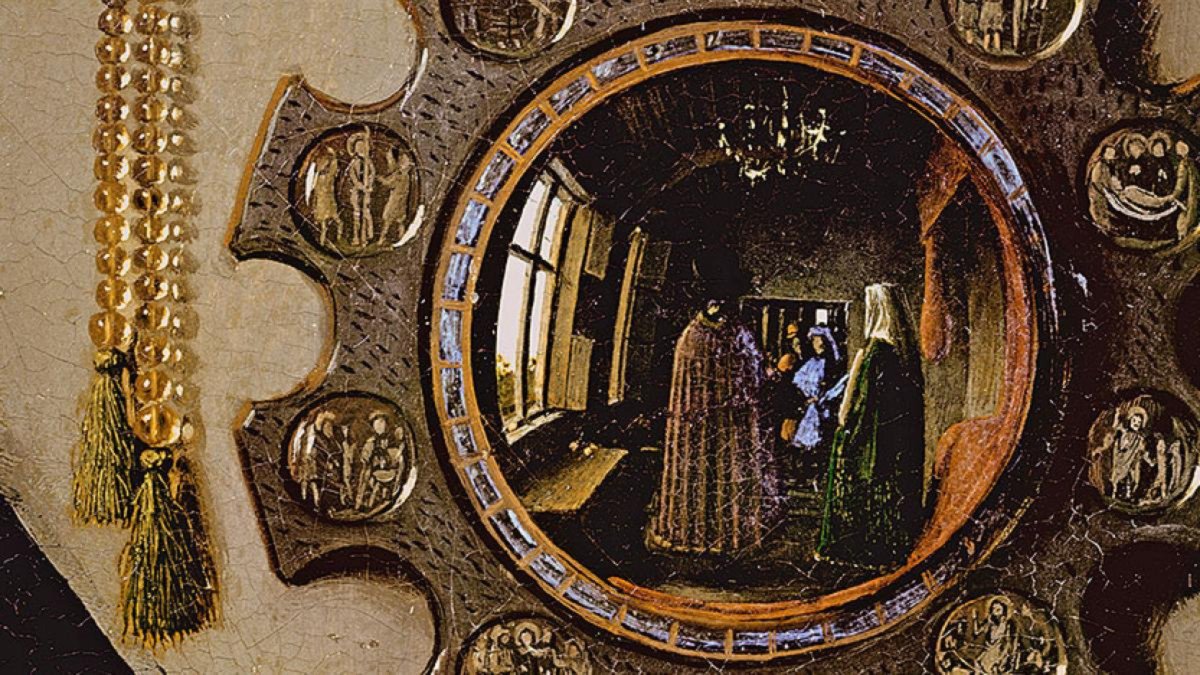 Mirror The Arnolfini Marriage