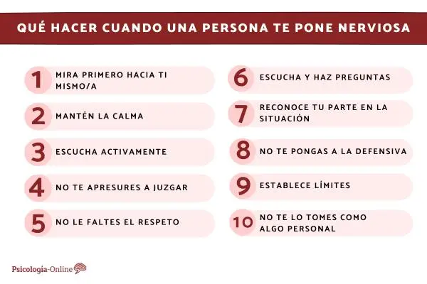 What to Do When a Person Makes You Nervous