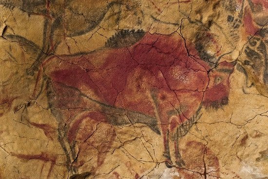 Cave painting in Altamira