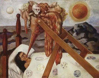 Hopeless. by Frida Kahlo